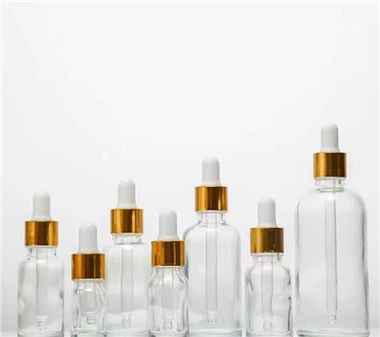 Şeffaf Damlalıklı Esansiyel Yağ Şişesi